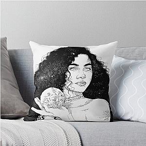 Zendaya Illustration Throw Pillow