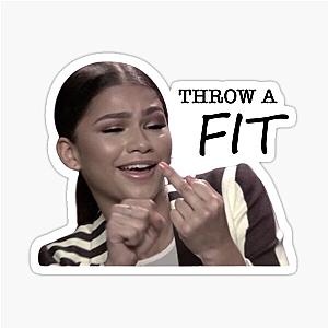 Zendaya Throws a Fit Sticker