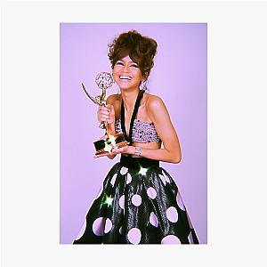 Zendaya Emmy Award Photograph Print
