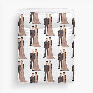 Tom Holland and Zendaya Duvet Cover