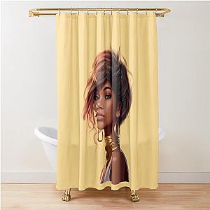 Zendaya Queen Shower Curtain