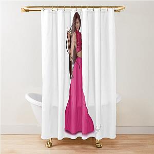 Zendaya Full Body Illustration Shower Curtain