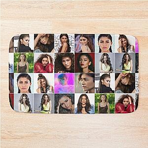 Zendaya Cute Photo Collage Bath Mat