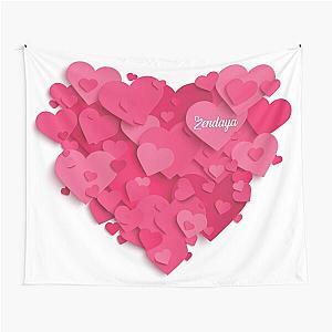 Love Romantic Birthday Gift for Girlfriend Zendaya Tapestry