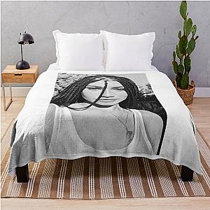 Black and Zendaya Painting Throw Blanket