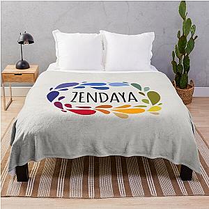 Zendaya Cute Colorful Gift Throw Blanket