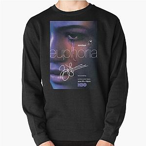 Zendaya Signed Euphoria Poster Pullover Sweatshirt