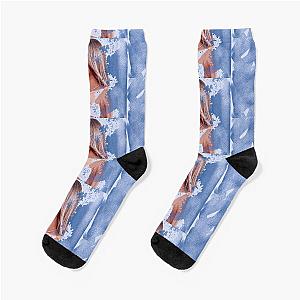 Zendaya portrait socks