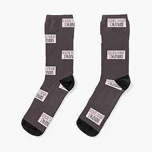 Of course I'm right, Zendaya personalized socks