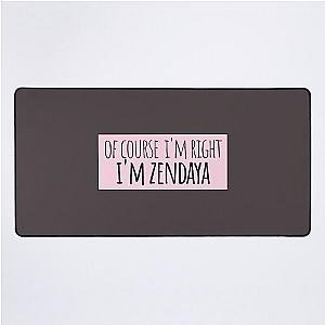 Of Course I'm Right Personalized Desk Mat