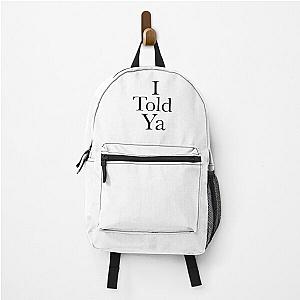 Challengers: I told ya Zendaya backpack