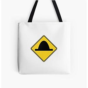 Zendaya Speed Bump Hat Theory Sticker Tote Bag