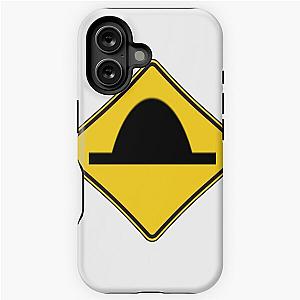 Zendaya Speed Bump Hat Theory Sticker iPhone Case