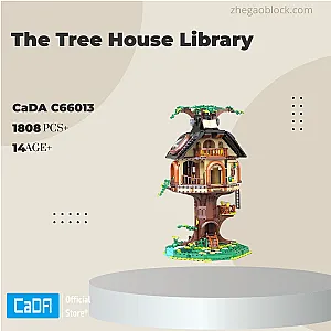 CaDa Block C66013 The Tree House Library Modular Building