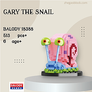 BALODY Block 18388 Gary the Snail Creator Expert