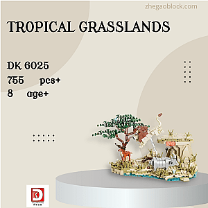 DK Block 6025 Tropical Grasslands Creator Expert