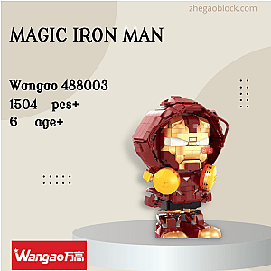 Wangao Block 488003 Magic Iron Man Movies and Games