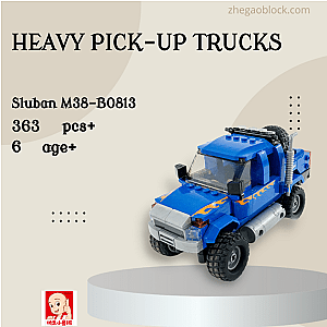 Sluban Block M38-B0813 Heavy Pick-Up Trucks Technician