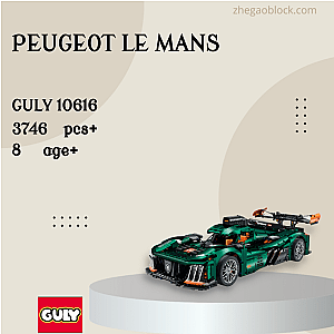 GULY Block 10616 Peugeot Le Mans Technician