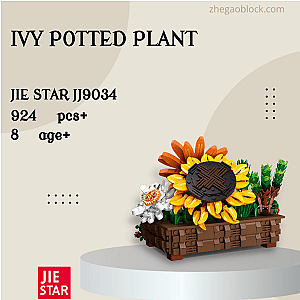 JIESTAR Block JJ9034 Ivy Potted Plant Creator Expert