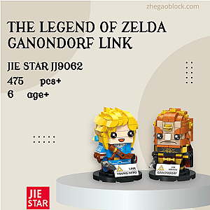 JIESTAR Block JJ9062 The Legend of Zelda Ganondorf Link Movies and Games
