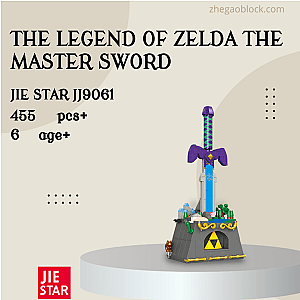 JIESTAR Block JJ9061 The Legend of Zelda The Master Sword Movies and Games