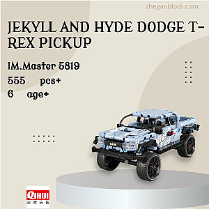 IM.Master Block 5819 Jekyll and Hyde Dodge T-rex Pickup Technician