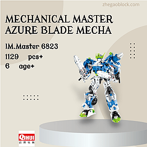 IM.Master Block 6823 Mechanical Master Azure Blade Mecha Technician