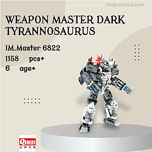 IM.Master Block 6822 Weapon Master Dark Tyrannosaurus Technician