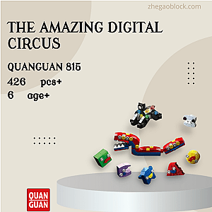 QUANGUAN Block 815 The Amazing Digital Circus Movies and Games