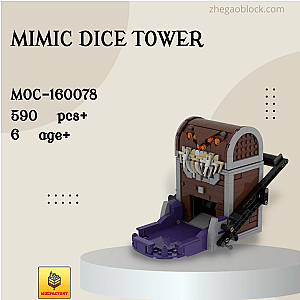 MOC Factory Block 160078 Mimic Dice Tower Creator Expert