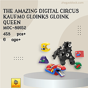 MOC Factory Block 89152 The Amazing Digital Circus Kaufmo Gloinks Gloink Queen Movies and Games