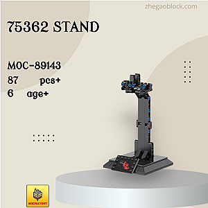 MOC Factory Block 89143 75362 Stand Creator Expert