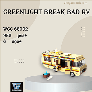 WGC Block 66002 Greenlight Break Bad RV Movies and Games