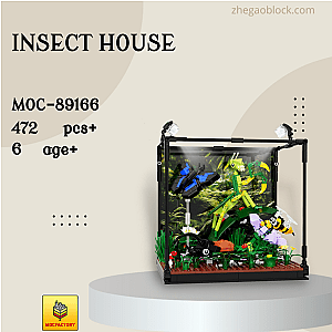 MOC Factory Block 89166 Insect House Creator Expert