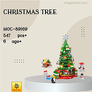 MOC Factory Block 89169 Christmas Tree Creator Expert