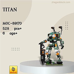 MOC Factory Block 89170 Titan Movies and Games