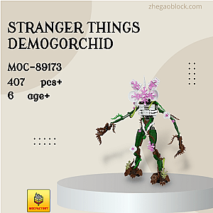 MOC Factory Block 89173 Stranger Things Demogorchid Modular Building