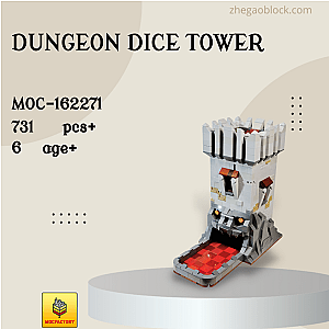 MOC Factory Block 162271 Dungeon Dice Tower Modular Building