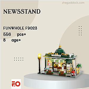 FunWhole Block F9023 Newsstand Modular Building