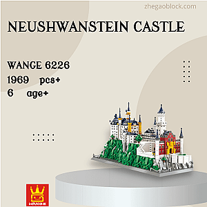 WANGE Block 6226 Neushwanstein Castle Modular Building