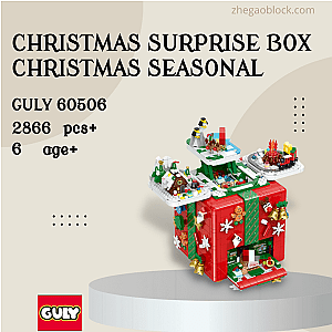 GULY Block 60506 Christmas Surprise Box Christmas Seasonal Creator Expert