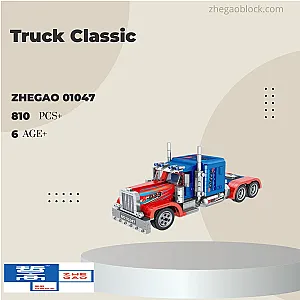 ZHEGAO Block 01047 Truck Classic Technician