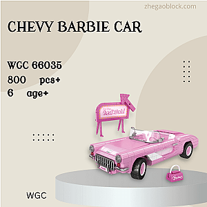 WGC Block 66035 Chevy Barbie Car Technician