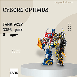 TANK Block 9222 Cyborg Optimus Movies and Games