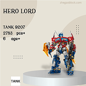 TANK Block 9207 Hero Lord Movies and Games