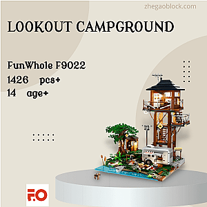 FunWhole Block F9022 Lookout Campground Modular Building