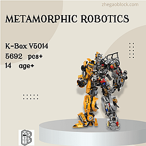 K-Box Block V5014 Metamorphic Robotics Movies and Games
