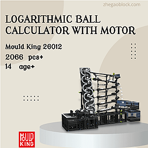 MOULD KING Block 26012 Logarithmic Ball Calculator With Motor Technician