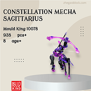 MOULD KING Block 10078 Constellation Mecha Sagittarius Creator Expert